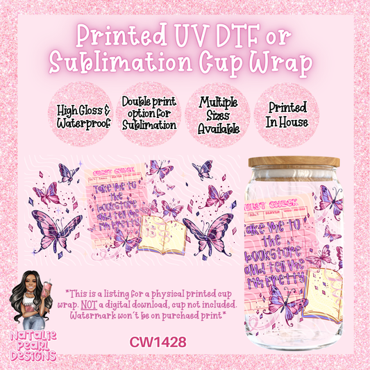 CW1428 UV DTF/SUB Cup Wrap