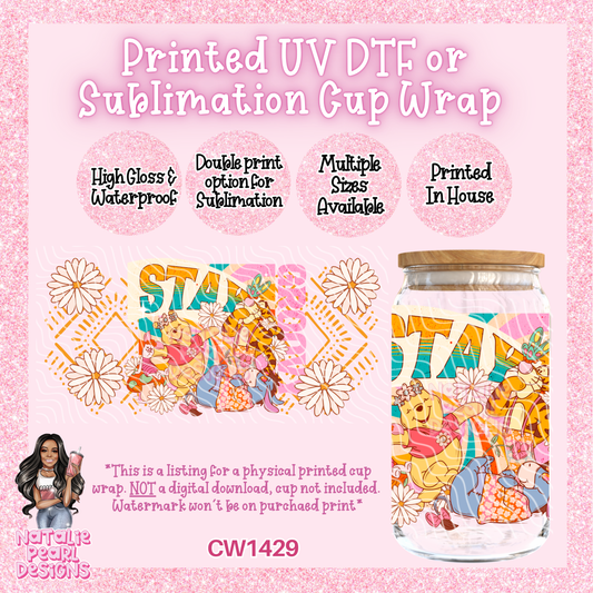 CW1429 UV DTF/SUB Cup Wrap