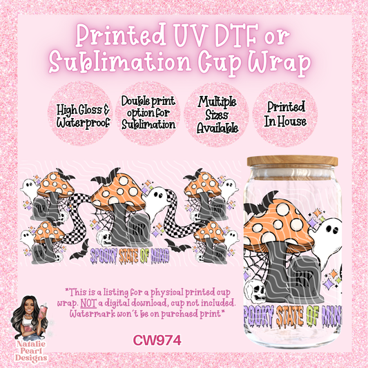 CW974 UV DTF/SUB Cup Wrap