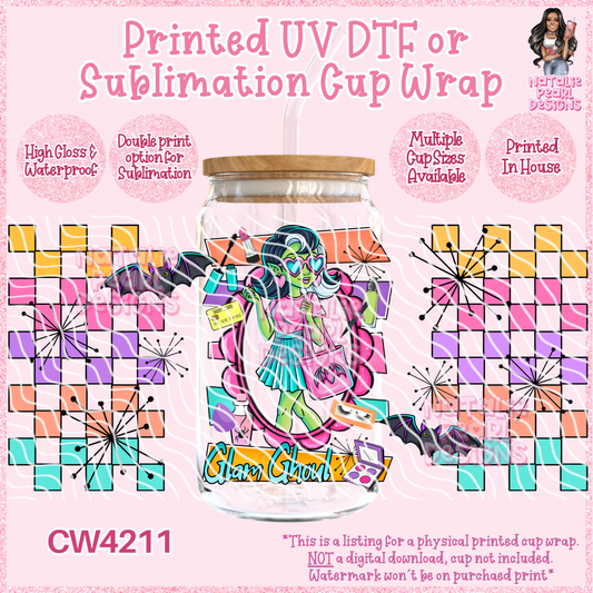 CW4211 UV DTF/SUB Cup Wraps