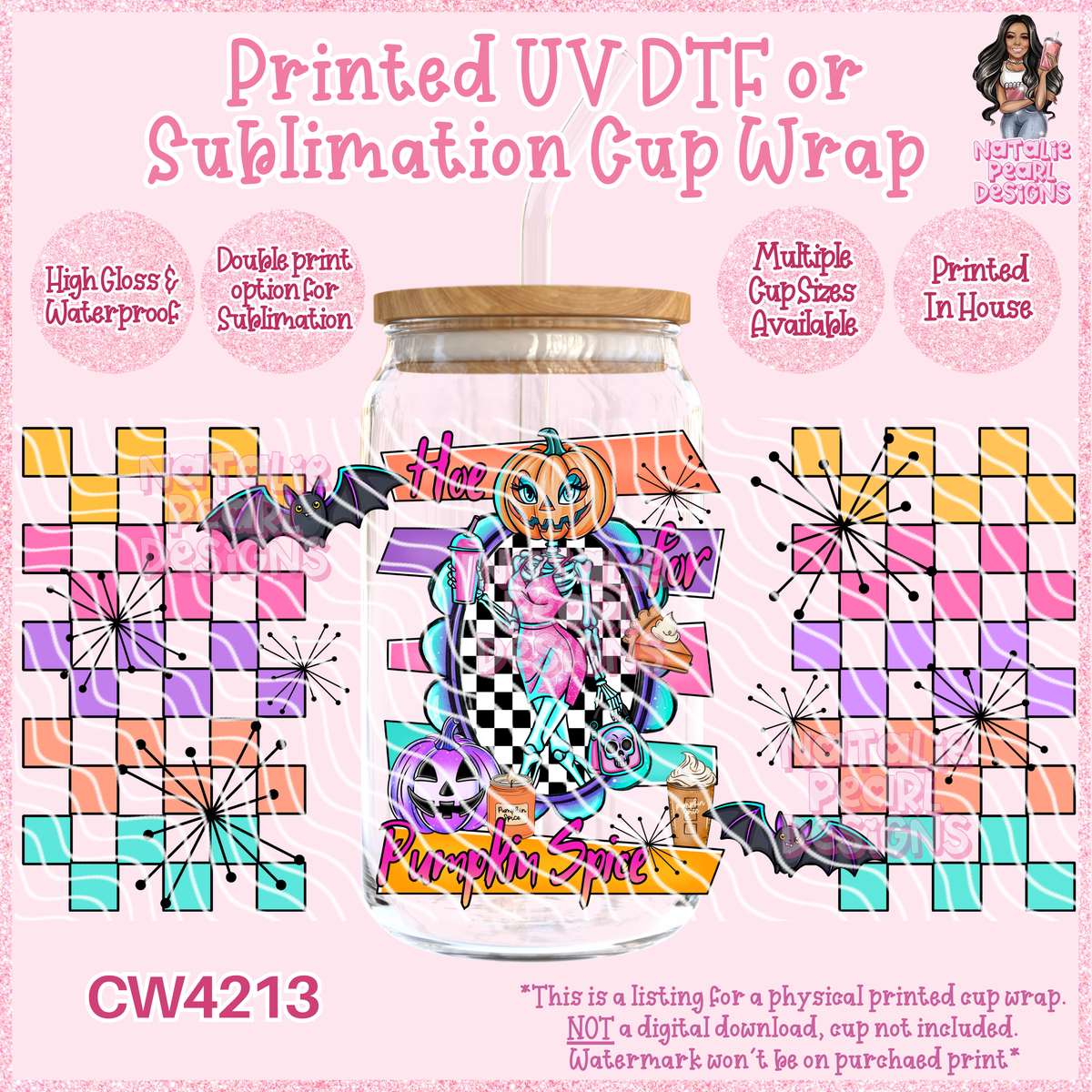CW4213 UV DTF/SUB Cup Wraps