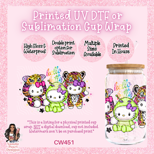 CW451 UV DTF/SUB Cup Wrap