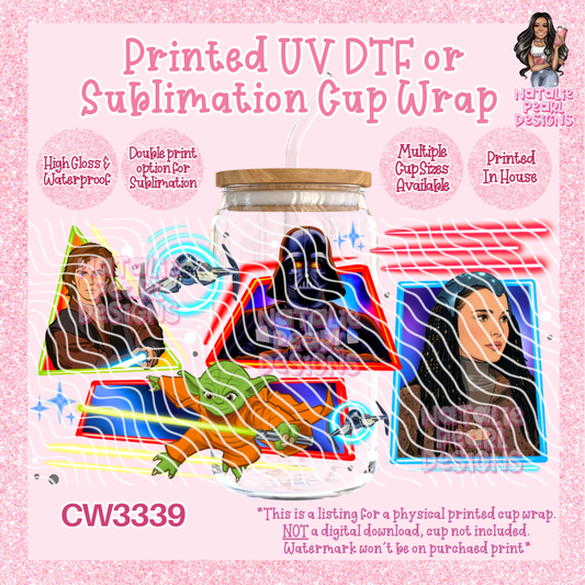 CW3339 UV DTF/SUB Cup Wraps