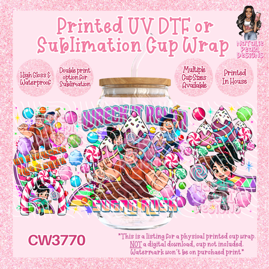 CW3770 UV DTF/SUB Cup Wraps