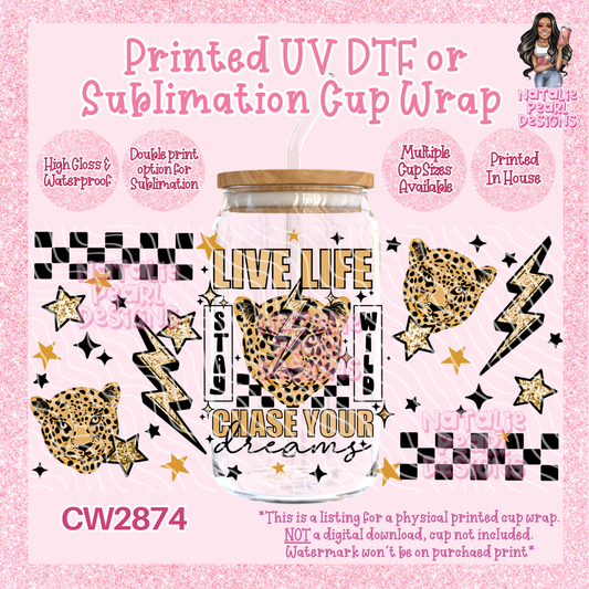 CW2874 UV DTF/SUB Cup Wraps