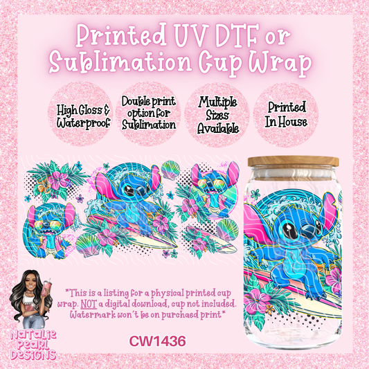 CW1436 UV DTF/SUB Cup Wrap