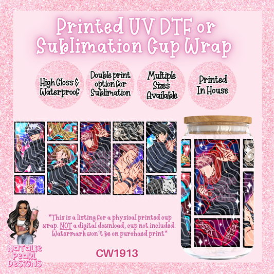 CW1913 UV DTF/SUB Cup Wraps