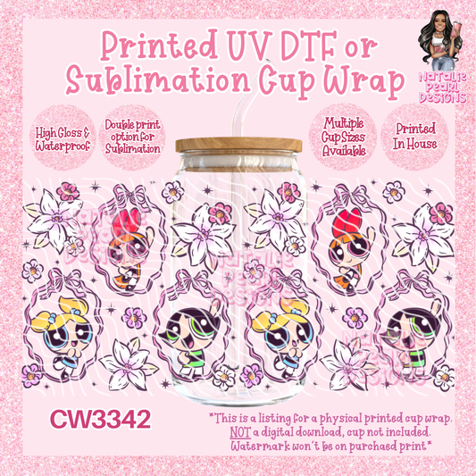 CW3342 UV DTF/SUB Cup Wraps