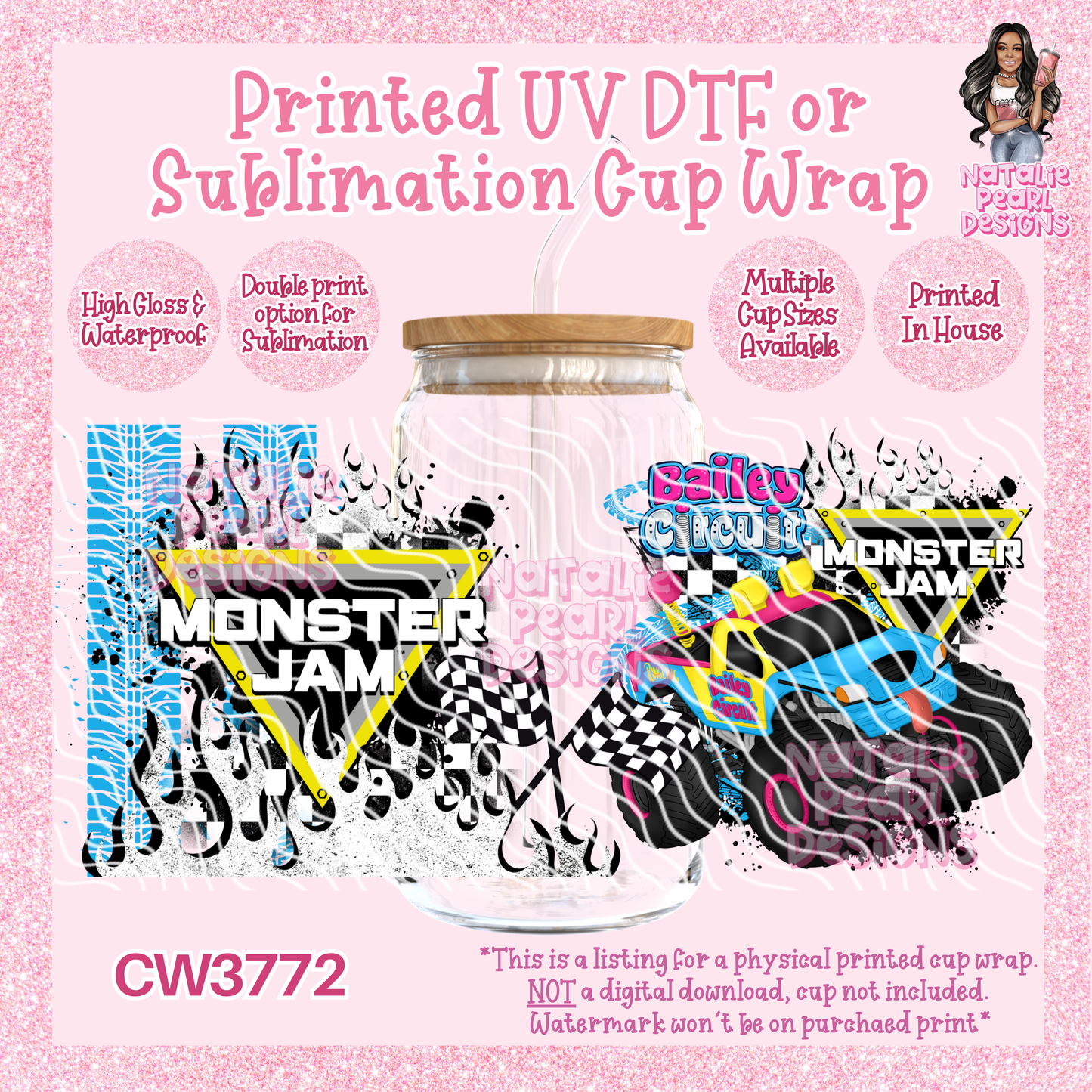 CW3772 UV DTF/SUB Cup Wraps