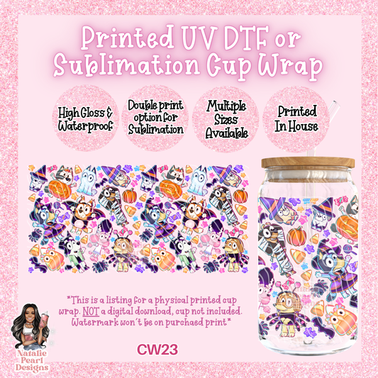 CW23 UV DTF/SUB Cup Wrap