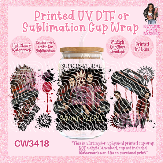 CW3418 UV DTF/SUB Cup Wraps