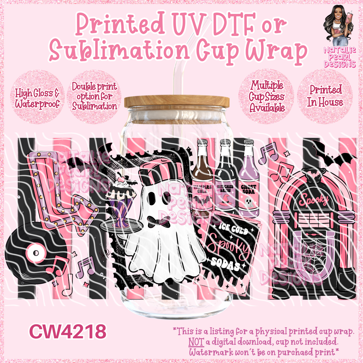 CW4218 UV DTF/SUB Cup Wraps