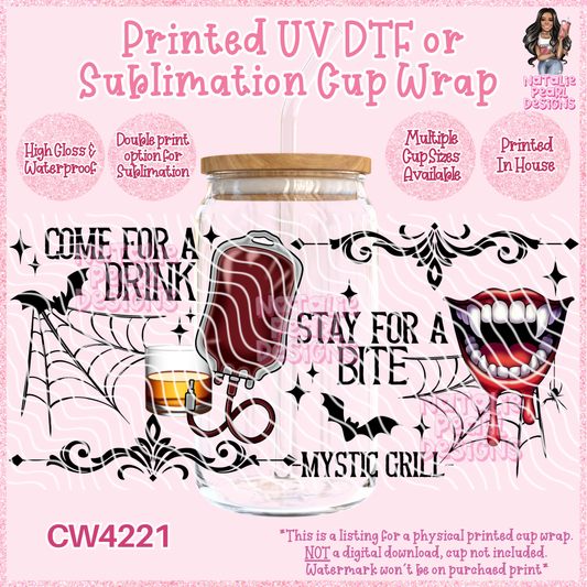 CW4221 UV DTF/SUB Cup Wraps