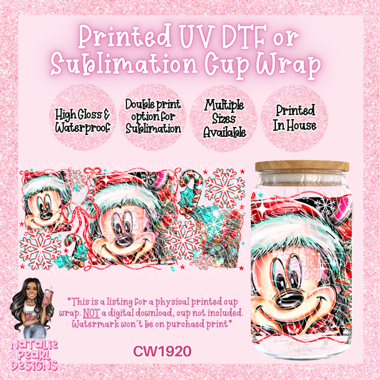 CW1920 UV DTF/SUB Cup Wraps