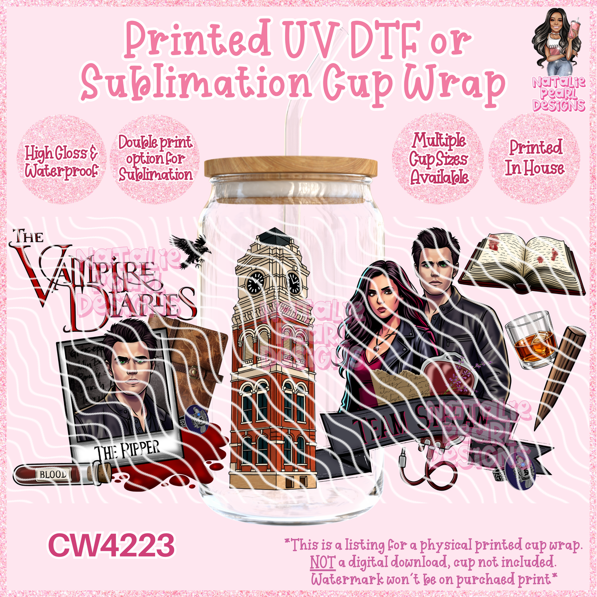 CW4223 UV DTF/SUB Cup Wraps