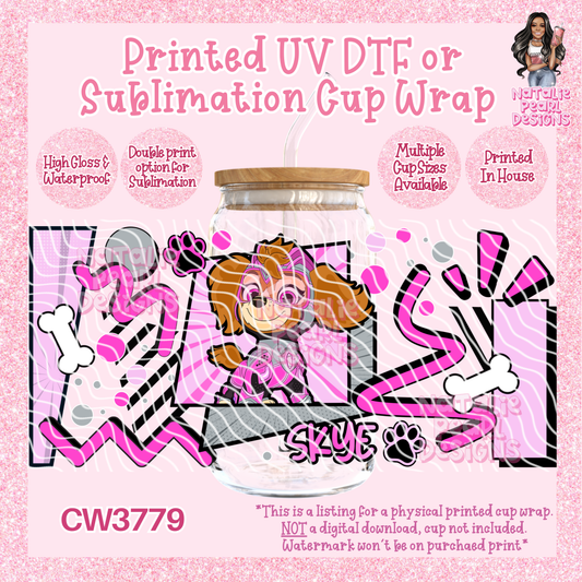 CW3779 UV DTF/SUB Cup Wraps