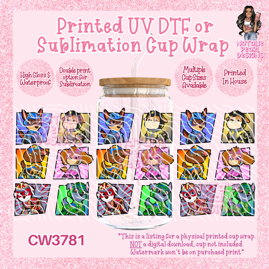 CW3781 UV DTF/SUB Cup Wraps