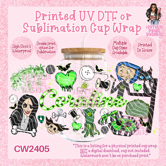 CW2405 UV DTF/SUB Cup Wraps