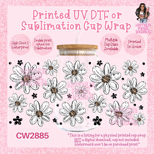 CW2885 UV DTF/SUB Cup Wraps