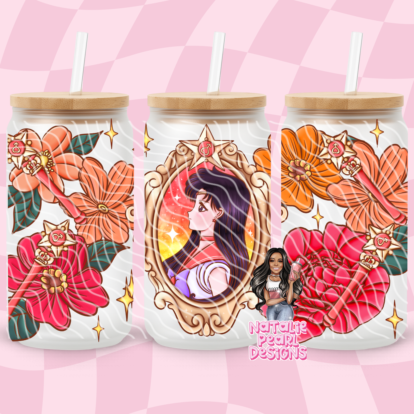 Gallery Girls Glass Cans
