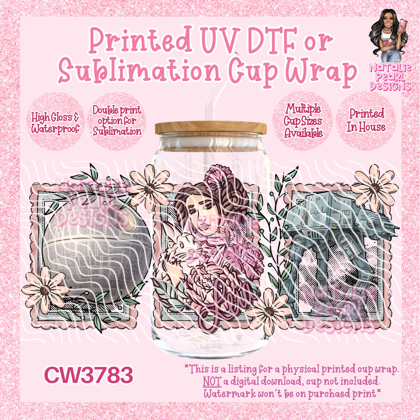 CW3783 UV DTF/SUB Cup Wraps