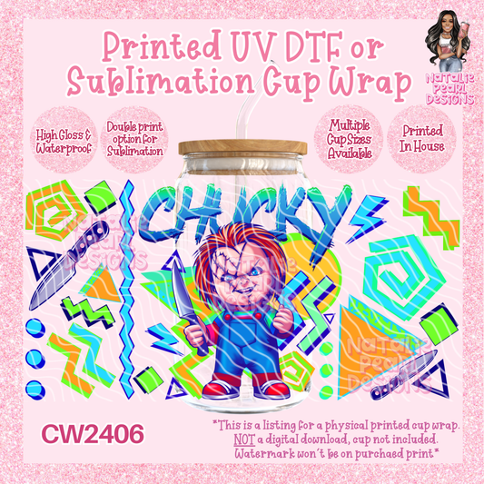 CW2406 UV DTF/SUB Cup Wraps