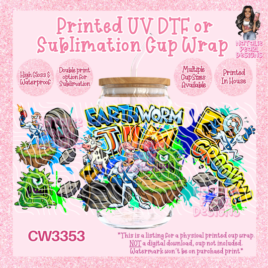 CW3353 UV DTF/SUB Cup Wraps