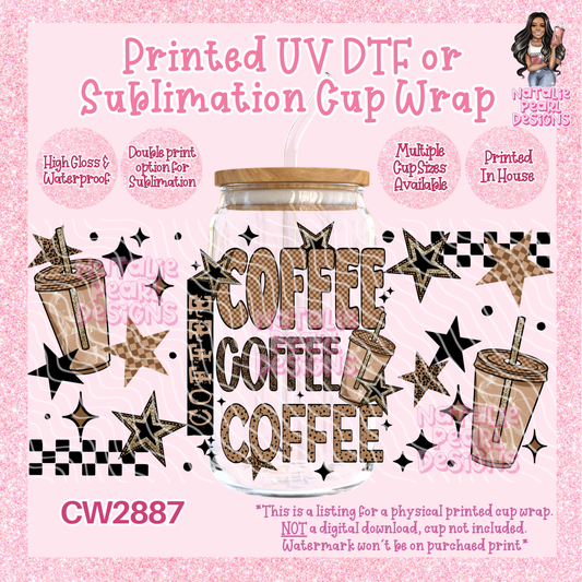 CW2887 UV DTF/SUB Cup Wraps