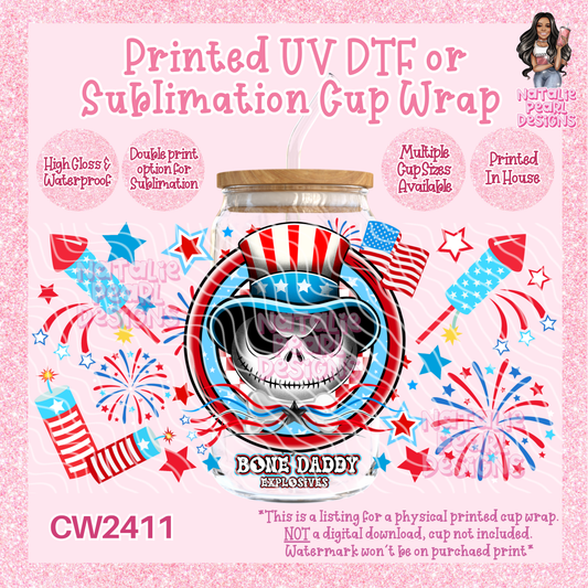 CW2411 UV DTF/SUB Cup Wraps