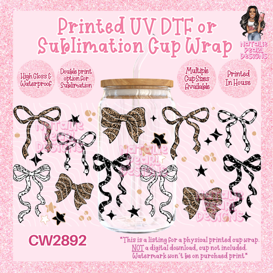 CW2892 UV DTF/SUB Cup Wraps