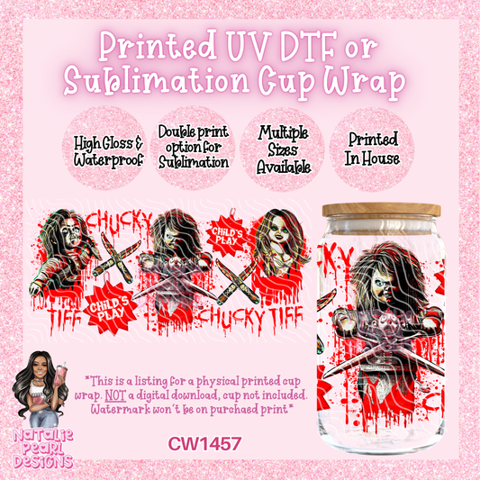 CW1457 UV DTF/SUB Cup Wrap