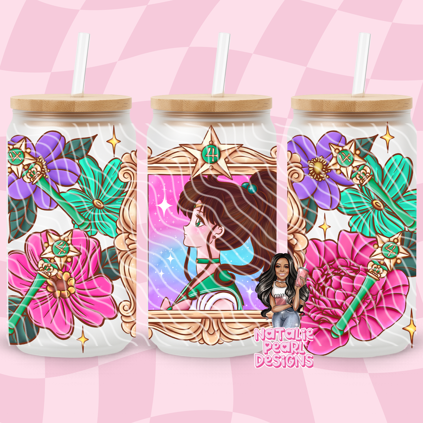 Gallery Girls Glass Cans