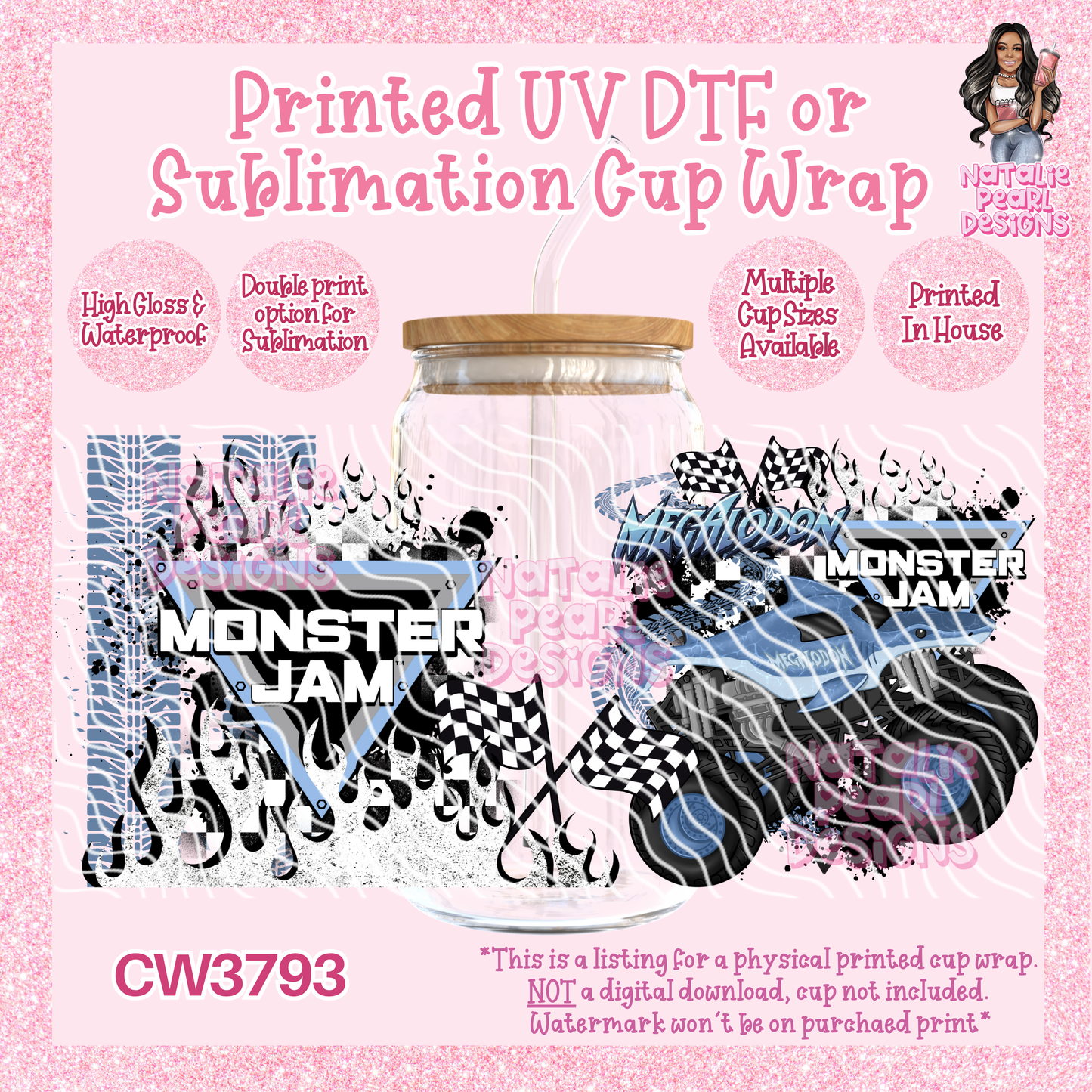 CW3793 UV DTF/SUB Cup Wraps