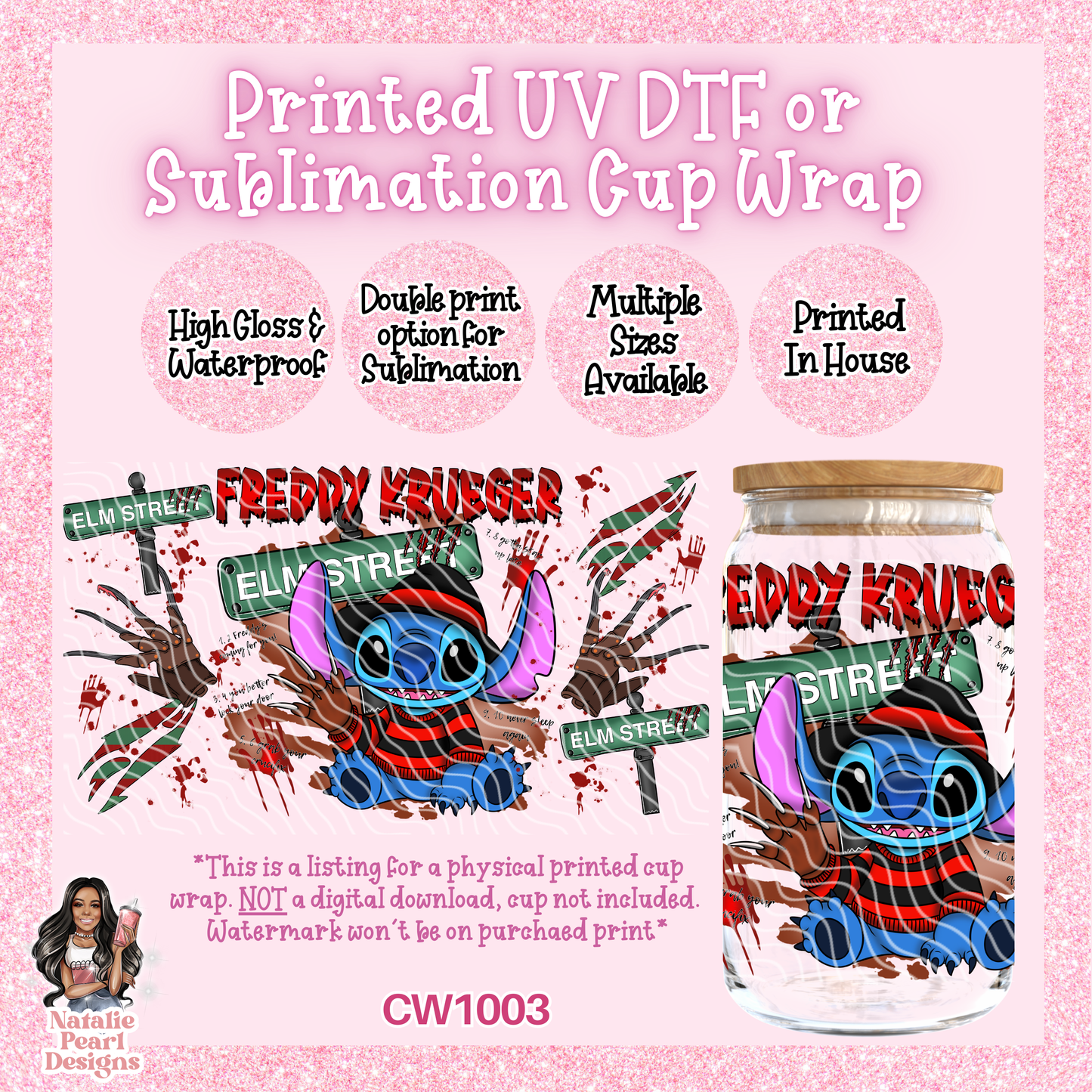 CW1003 UV DTF/SUB Cup Wrap
