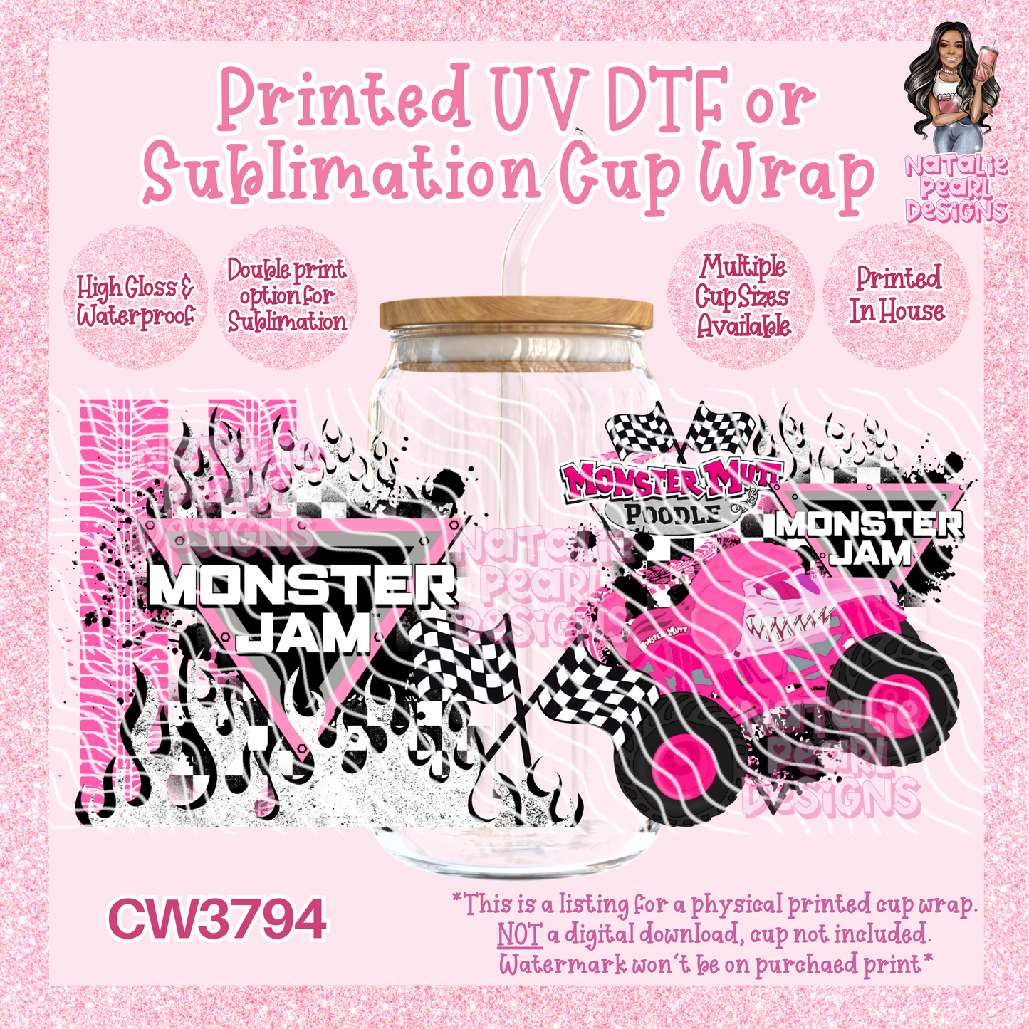 CW3794 UV DTF/SUB Cup Wraps