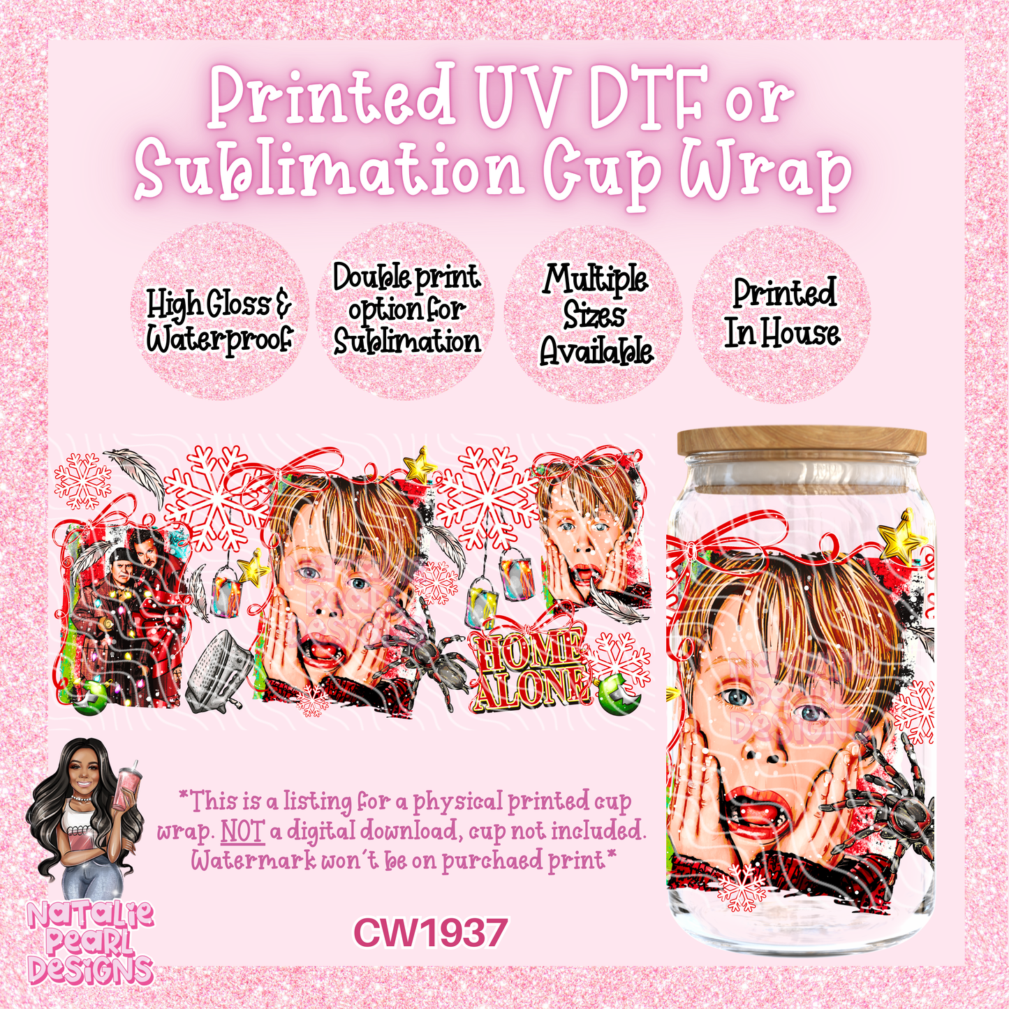 CW1937 UV DTF/SUB Cup Wraps