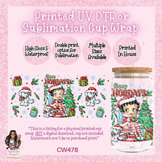 CW478 UV DTF/SUB Cup Wrap