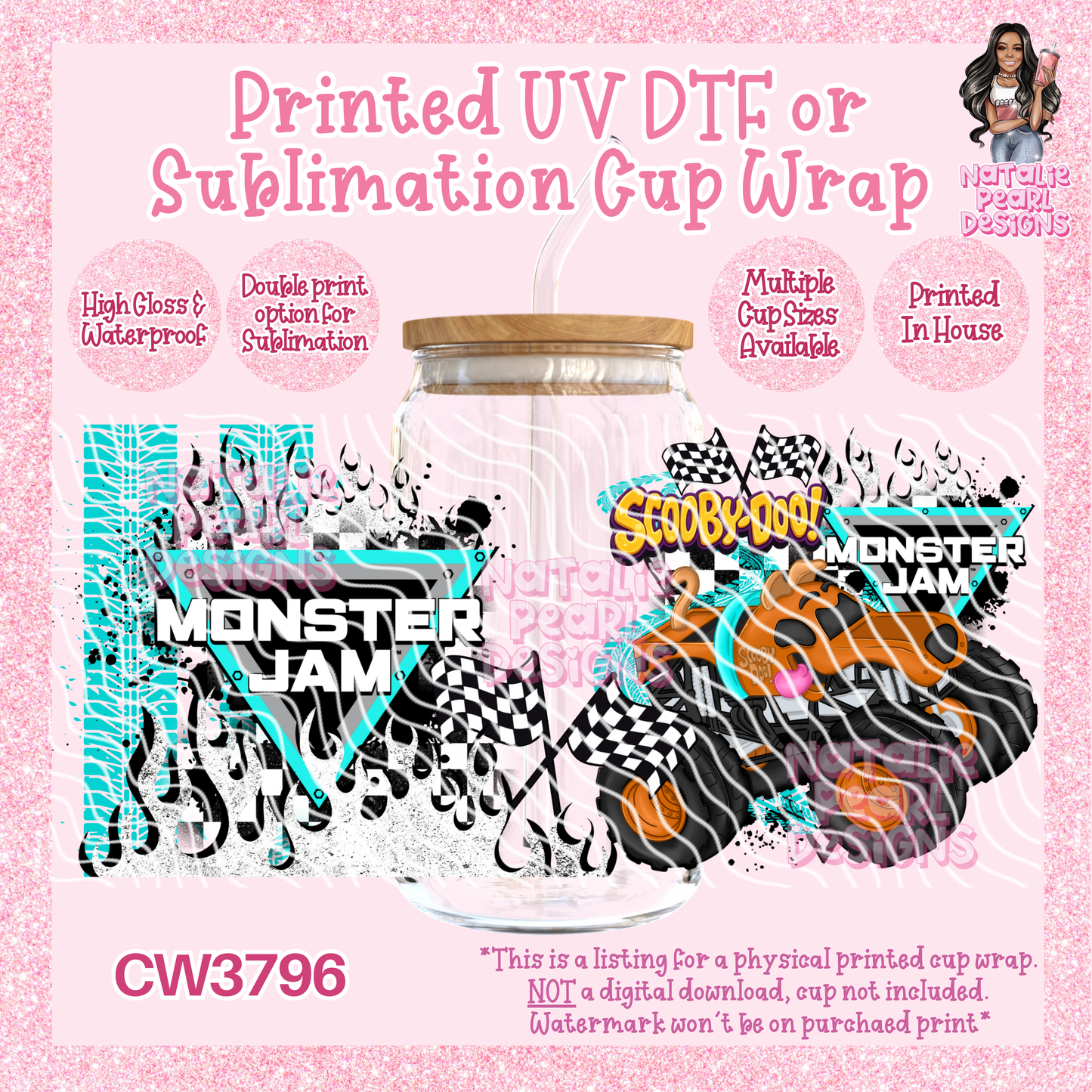 CW3796 UV DTF/SUB Cup Wraps