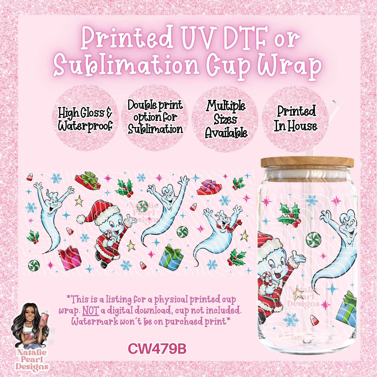 CW479B UV DTF/SUB Cup Wrap