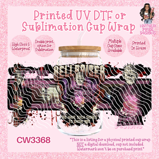 CW3368 UV DTF/SUB Cup Wraps