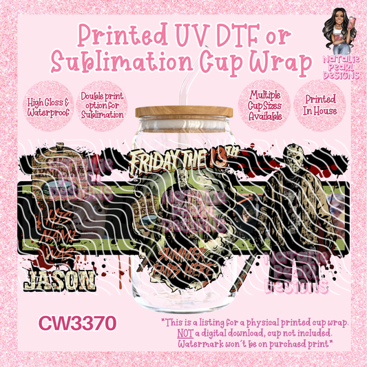 CW3370 UV DTF/SUB Cup Wraps