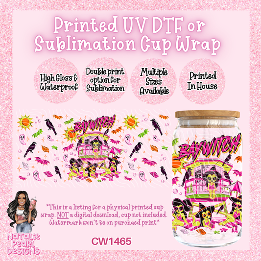 CW1465 UV DTF/SUB Cup Wrap