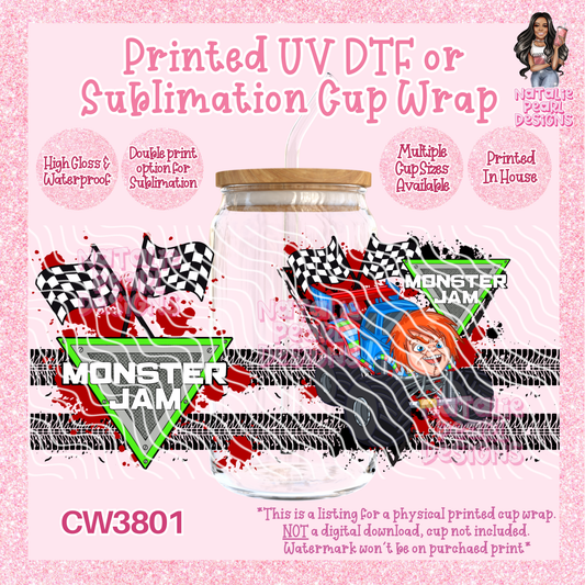 CW3801 UV DTF/SUB Cup Wraps