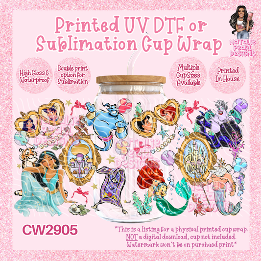 CW2905 UV DTF/SUB Cup Wraps