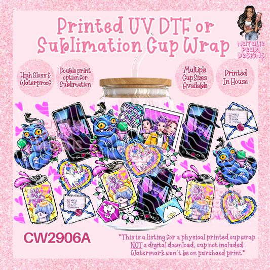 CW2906A UV DTF/SUB Cup Wraps