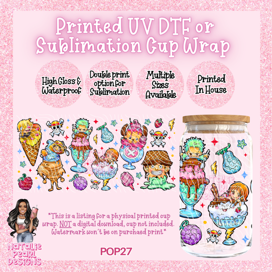 POP27 UV DTF/SUB Cup Wrap