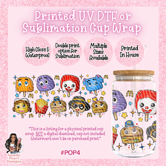 POP4 UV DTF/SUB Cup Wrap