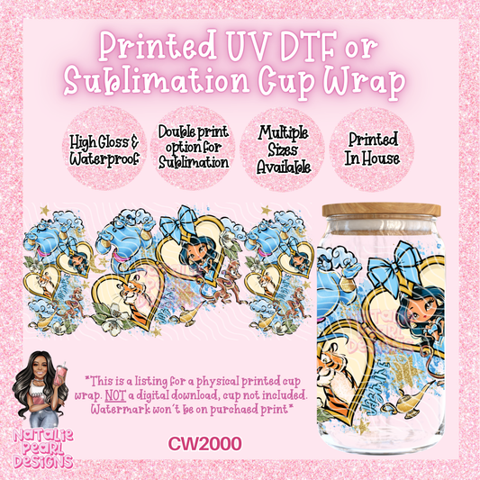 CW2000 UV DTF/SUB Cup Wraps