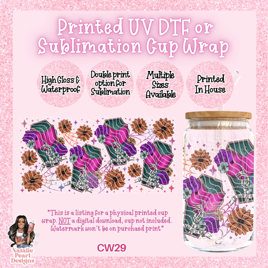 CW29 UV DTF/SUB Cup Wrap