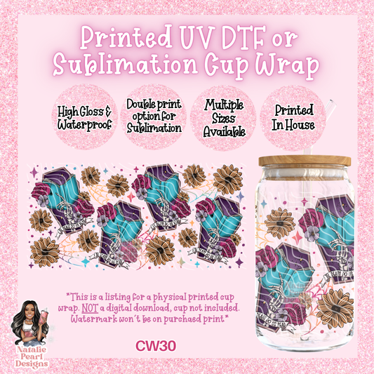 CW30 UV DTF/SUB Cup Wrap
